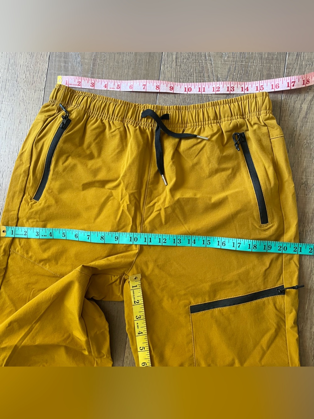 Women's Solid Color Casual Outdoor Sports Pants with Zipper Closure & Multiple - Picture 10 of 12
